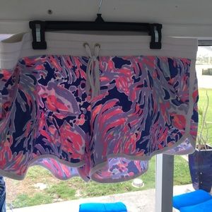 LILLY PULITZER COTTON SHORTS